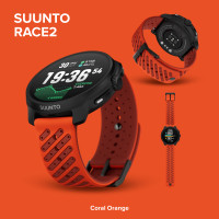 ราคา New Suunto Race 2 - The Performance Watch นาฬิกาวิ่ง เทรล เดินป่า ออกกำลังกาย รับประกัน 2 ปี Coral Orange (12783639)