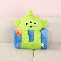 ราคา ผ้าห่ม ผ้าคลุม Alien & Stitch Blanket กรีนแมน สติช ผ้าคลุมตัว ใช้ในออฟฟิศ ผ้าห่มพกพา 42021 Alien (12774294)