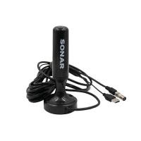 ราคา SONAR เสาทีวีดิจิตอล เสาอากาศ ดิจิตอลทีวี ภายในบ้าน ติดตั้งง่าย รุ่น DAT-02 (12796813)