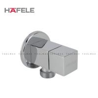 ราคา HAFELE สต๊อปวาล์ว 1 ทาง รุ่น 495.61.247 แบบเหลี่ยม สีโครม วาล์วเปิด-ปิดน้ำ (12799139)