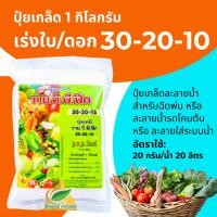 ราคา แหลมทอง3 ปุ๋ยเกล็ดพ่นทางใบYVP สูตร 30-20-10 (1 กิโลกรัม) ช่วยเร่งต้น เร่งใบ และเร่งดอก (12770671)