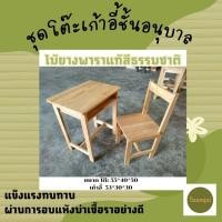ราคา พรพาราวู้ด โต๊ะ+เก้าอี้นักเรียนอนุบาล ***1ชุด/1ออเดอร์*** (12772023)
