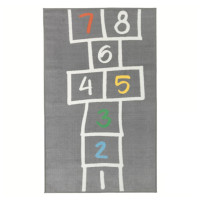 ราคา IKEA พรม แผ่นรองคลาน เทา 160x100 cm HEMMAHOS (12772653)