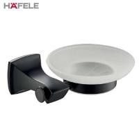 ราคา HAFELE 495.80.167 ที่วางสบู่ รุ่น Black Pearl สีดำด้าน (Soap holder - Black Pearl) (12770128)