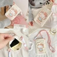 ราคา กระเป๋า Hello Kitty คิตตี้ น่ารัก กระเป๋าใส่มือถือ กระเป๋าห้อยคอ กระเป๋าน่ารัก bag ของขวัญ 04078 Hello Kitty (12776052)