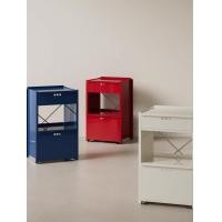 ราคา THANI.SPACE ตู้ข้าง โต๊ะข้างมีล้อ รุ่น ROLLY น้ำเงิน (12770464)