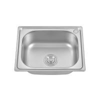 ราคา Lucky Flame ซิ้งค์ล้างจานสแตนเลส 1 หลุม สะดืออ่างใหญ่พิเศษ (12771055)