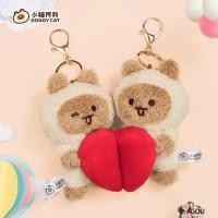 ราคา PP Home พวงกุญแจ Doggy Cat ของแท้ ตุ๊กตา แมววิเชียรมาศ พวงกุญแจคู่ ตุ๊กตาห้อยกระเป๋า keychain doll gift 46198 แมวคู่รัก (12776759)