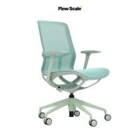ราคา FlowScale เก้าอี้สำนักงาน รุ่น Emily พนักพิงตาข่าย ฐานอลูมิเนียม Delight Green (12783450)