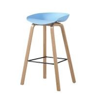 ราคา Decor-A เก้าอี้ เก้าอี้บาร์ เก้าอี้ทรงสูง เก้าอี้เคาน์เตอร์บาร์ เก้าอี้ขาไม้แท้ เฟอร์นิเจอร์แต่งบ้าน ฟ้าขาเหล็ก (12792088)