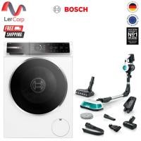 ราคา (BOSCH) เครื่องซักผ้าฝาหน้า WGB254A0TH 10กก. 1400 RPM + เครื่องดูดฝุ่นไร้สาย Unlimited7 ProHygienic Aqua รุ่น BCS71HYG3 (12812333)