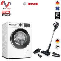 ราคา (BOSCH) เครื่องซักผ้าฝาหน้า 10 กก. ซีรีส์ 6 รุ่น WGG454A0TH [i-Dos] + เครื่องดูดฝุ่นไร้สาย ชาร์จไฟ Unlimited 6 BCS61113 (12812334)