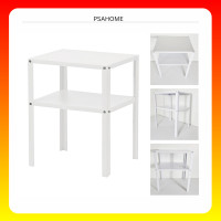 ราคา PSAHome ชั้นวางของเหล็ก 2 ชั้น รุ่น 2025 แข็งแรง ทนทาน ดีไซน์มินิมอล รองรับน้ำหนักสูงสุด 15 กก. ต่อชั้น ใ ขาว (12807606)