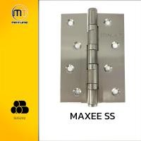ราคา MATURE บานพับ สแตนเลส ขนาด 4x 3 นิ้ว บานพับประตู บานพับหน้าต่าง สแตนเลสแท้ไม่ขึ้นสนิม MAXEE 4*3 หนา 2 mm (12808699)