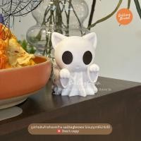 ราคา callingbrown โมเดล ghost ฮาโลวีน แมว ผีน้อย น่ารัก โมเดล ghost cat (12786250)