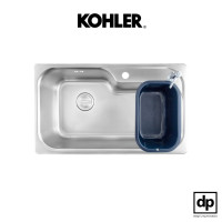 ราคา KOHLER Middleton อ่างล้างจาน สเตนเลส 1 หลุม รุ่นมิดเดิลตัน K-3726X-2HD-AKF (12790890)