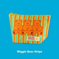 ราคา PP Home Wiggle Wiggle ของแท้ กระเป๋า Pattern Pouch กระเป๋าเครื่องสำอางค์ กระเป๋าใส่ของ กุญแจ กระเป๋าใส่หูฟัง Wiggle Bear Stripe (12793749)