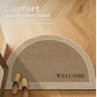 ราคา ÉLVA พรมปูพื้นครึ่งวงกลม กำมะหยี่โพลีเอสเตอร์ (12791880)