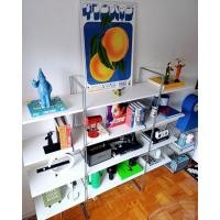 ราคา Morningdewhomey.bkk ชั้นวางของสไตล์มิดเซ็นจูรี่จาก Ikea ดีไซน์เรียบหรู วางของแต่งบ้านได้อย่างมีคลาส ขาวล้วน 120*35*150 (12810130)