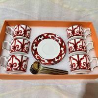 ราคา Thong ชุดแก้วครบเซ็ท fine table HERMES รุ่นโรมัน Roman Chinese Red (12765318)