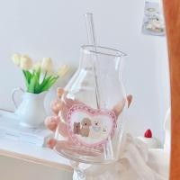 ราคา PP Home (แถมหลอด) แก้วน้ำ Happy Daily แก้วทรงเหยือก แก้วใส แก้วกาแฟ แก้วน่ารัก แก้วพิมพ์ลาย คาเฟ่ 71034 น้องหมาแฟมิลี่+หลอด (12776835)