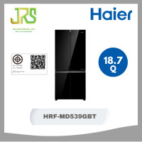 ราคา HAIER ตู้เย็น 4 ประตู 18.7 คิว กระจกดำ HRF-MD539GBT (12803191)