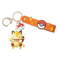 ราคา PP Home โปเกม่อน Funism Pokemon plushy keychain น่ารัก โมเดล คีย์เชน Pokeball ของสะสม ของขวัญ Meowth (12811179)