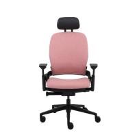 ราคา Modernform Steelcase เก้าอี้ Ergonomic รุ่น Leap พร้อมพนักพิงศีรษะ เบาะและพนักพิงหุ้มผ้า ชมพู (12800323)