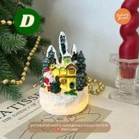ราคา Callingbrown โคมไฟ santa house คริสต์มาส ของตกแต่งคริสต์มาส โคมไฟ santa house #D (12800826)