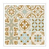 ราคา สติ๊กเกอร์ลายกระเบื้องสไตล์วินเทจสำหรับติดผนัง ขนาด 30 ซม x 30 ซม. จำนวน 6 ชิ้น สแกนดิเนเวีย HP-7005 (12773982)