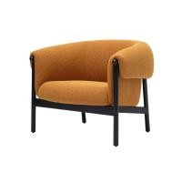 ราคา Modernform เก้าอี้ ARCHINI รุ่น JELLFISH ขาไม้ทำสีดำ ที่นั่งหุ้มผ้า ส้มแซมเหลือง (12784880)