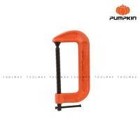 ราคา PUMPKIN ปากกาจับไม้ ตัวซี 6นิ้ว 8นิ้ว 10นิ้ว 12นิ้ว ปากกาจับชิ้นงาน ซีแคลมป์ 6นิ้ว (12806420)