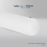 ราคา Welcare Lite Hollow Conjugate Bolster เวลแคร์ ไลต์ หมอนข้างสุขภาพ แน่น (Firm) White (12798763)