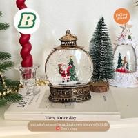 ราคา callingbrown ตะเกียง santa ลูกแก้วหิมะ snowball คริสต์มาส ของตกแต่งคริสต์มาส ตะเกียง santa B (12798827)