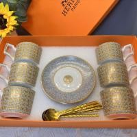 ราคา Thong ชุดแก้วครบเซ็ท fine table HERMES รุ่นโรมัน Roman Blue Mosaic (12765313)