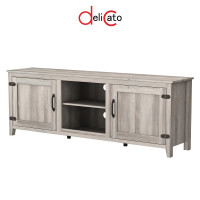 ราคา DELICATO ชั้นวางทีวี รุ่น RETRO ขนาด 39x178x63 ซม. สีเทาอ่อน (12799524)