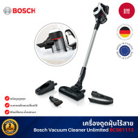 ราคา Bosch Bosch Vacuum Cleaner Unlimited เครื่องดูดฝุ่นแบบไร้สาย ชาร์จไฟ สีขาว รุ่น BCS61113 (12774388)