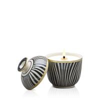 ราคา Thaniya เทียนหอมในเซรามิกลายม้าลาย ขนาดใหญ่ Liela (12769231)