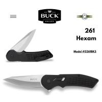 ราคา M.C.L.P. Buck Knives 261 Hexam มีดพับ EDC ระบบ SafeSpin ใบมีด 7Cr ด้ามกันลื่น พร้อมคลิปพก Normal (12773873)