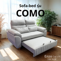 ราคา Enzo Calvinโซฟาเบด รุ่น Como I-shape 180ซม. ปรับเอนนอนได้ หุ้มผ้า *ปรับขนาดได้ (12774120)