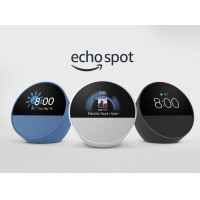 ราคา Amazon Echo Spot (2024) Smart Speaker with Alarm Clock รุ่นใหม่ล่าสุด Blue (12811706)