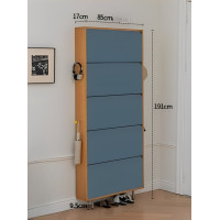 ราคา Kyotohaus ตู้เก็บรองเท้า ตู้เก็บของประตูเล็กสไตล์นอร์ดิก ยุคญี่ปุ่น แบบ 5 บาน (12802478)