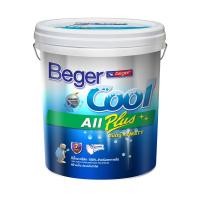 ราคา BEGERCOOL ALL PLUS เบเยอร์คูล ออลพลัส สีทาฝ้า 5 แกลลอน COOL WHITE (12810529)