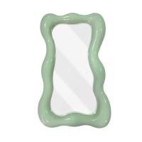 ราคา ANYHOME กระจกตั้งโต๊ะทรงเหลี่ยม 107 สีเขียว (12810588)