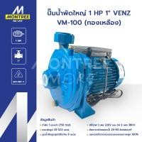 ราคา VENZ ปั๊มน้ำพัดใหญ่ 1 HP 1" VM-100 (ทองเหลือง) แรงดันไฟ220V ปั๊มดูดส่งน้ำปั๊มหอยโข่ง โดย MontreeMore (12814526)