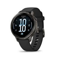 ราคา Garmin Venu 4 45 / 41 mm. แถม ฟิล์ม นาฬิกาสมาร์ทวอทช์ รับประกันศูนย์ไทย 2 ปี smart watch 41mm Slate Black (12799273)