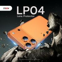 ราคา Moov LP04 ฟิล์มเลนส์กล้อง สำหรับ ไอโฟน 17 Pro Max 17 Pro 17 Air For iPhone Full Lens อลูมิเนียม 17 LP04 สีดำ (12822059)