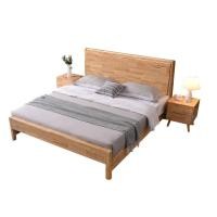ราคา Elife เตียงไม้มินิมอล เตียงรุ่น 809 ไม้ยางพารา/ไม้สน ดีไซน์มินิมอล สไตล์นอร์ดิก ขนาด 5 ฟุต (12802967)