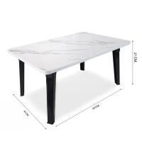 ราคา Vintage โต๊ะญี่ปุ่นพับได้ ขนาด 40X60 ซม. ลายหินอ่อนสีขาว VTFK1056 (12802250)