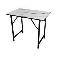 ราคา Vintage โต๊ะพับลายหินอ่อน ขนาด 60x90x75 ซม. (VTFK5015) (12802395)